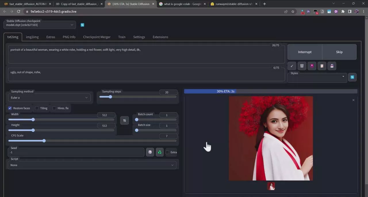 终极Stable Diffusion + ChatGPT AI绘画及模型训练课程-中英字幕