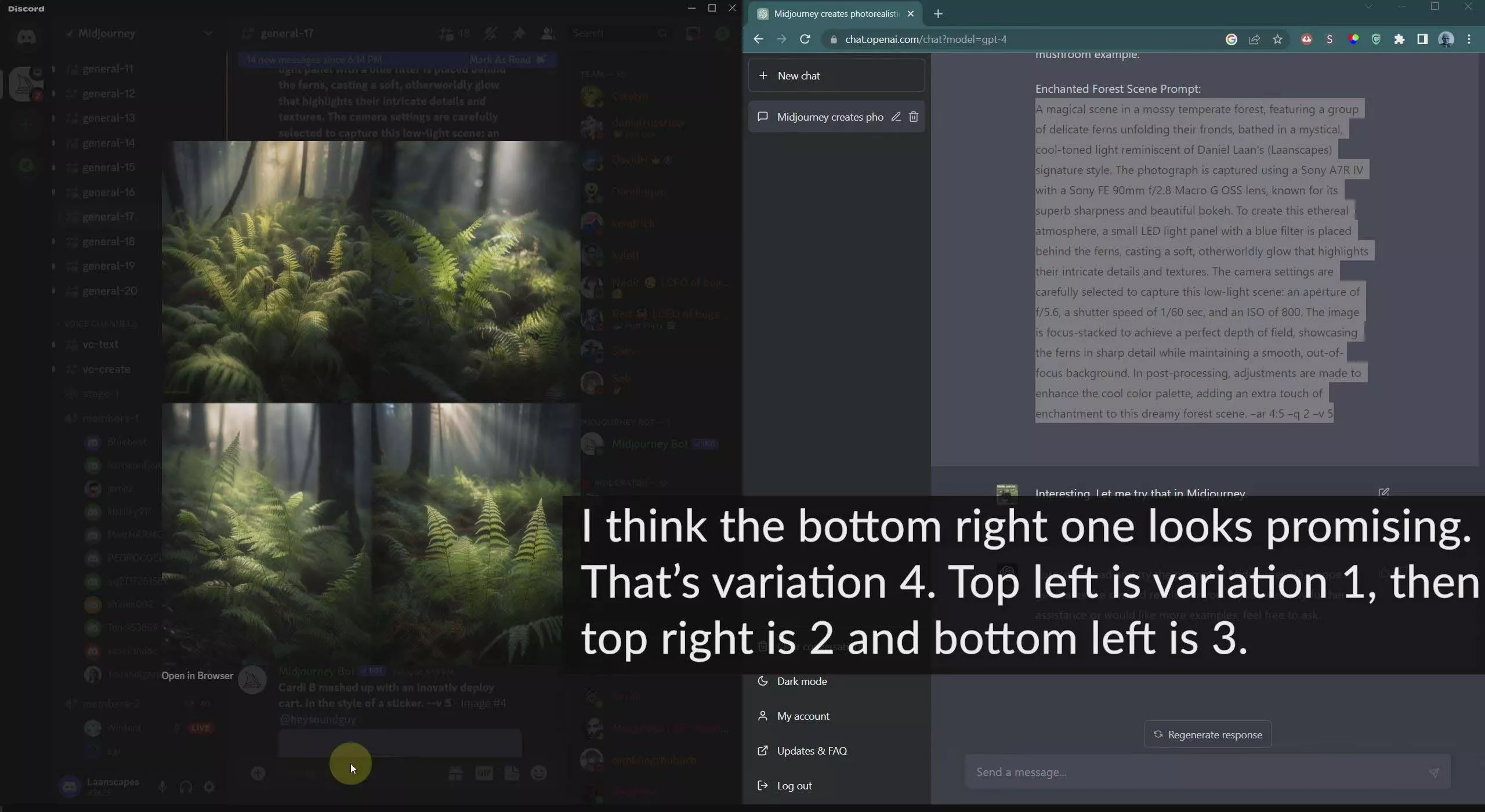 (8717期)摄影师 Daniel Laan 使用ChatGPT与Midjourney生成风光图像-中英字幕